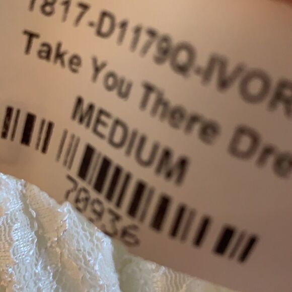 Cezanne medium mini lace dress over lining with bell sleeves - Picture 7 of 8